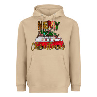 Mushroom merry christmas Heavyweight Hoodie - CowhideDigitalArt