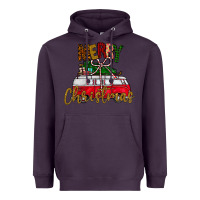 Plum merry christmas Heavyweight Hoodie - CowhideDigitalArt