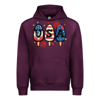 Mauve Wine usa popsicles Urban Hoodie - MaliasSmallBusiness