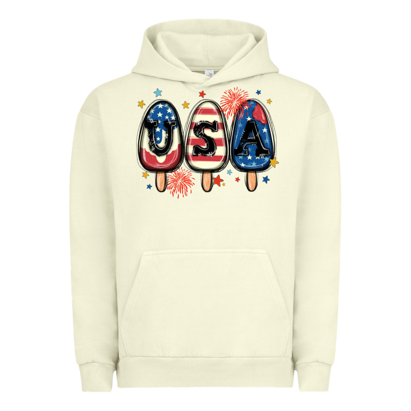 Usa Popsicles Urban Hoodie by MaliasSmallBusiness | Teevron