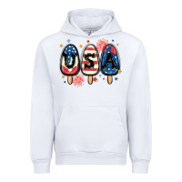 White usa popsicles Urban Hoodie - MaliasSmallBusiness