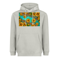 Moon Dust western sunflowers skinny metal can holder Heavyweight Hoodie - HRA Design Shop