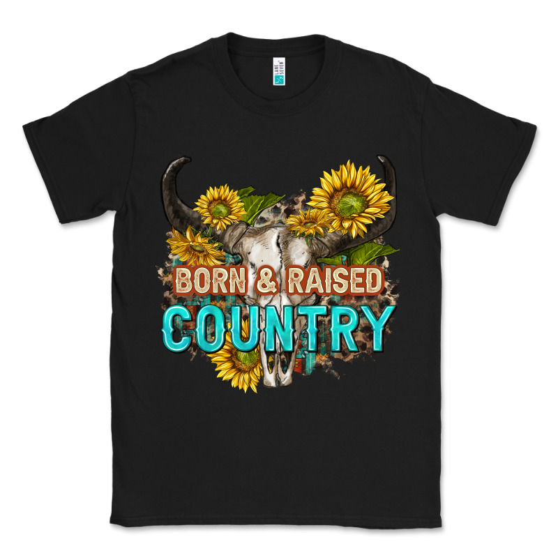 Born And Raised Country Tbw Classic Tee by texasbilliewilder | Teevron
