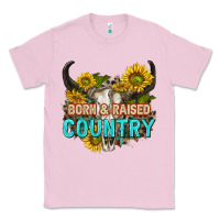 Bubblegum Pink born and raised country tbw Classic Tee - texasbilliewilder