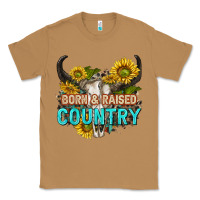 Toasted Coconut born and raised country tbw Classic Tee - texasbilliewilder