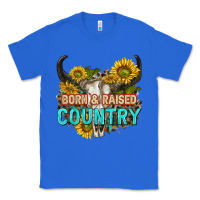 True Royal born and raised country tbw Classic Tee - texasbilliewilder