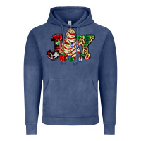 Vintage Denim joy with christmas tree cake ado Vintage Hoodie - AdoDesignShop