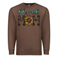 Chestnut blessed mom Premium Sweatshirt - CowhideDigitalArt