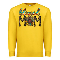 Lemon blessed mom Premium Sweatshirt - CowhideDigitalArt