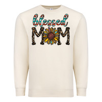 Sandshell blessed mom Premium Sweatshirt - CowhideDigitalArt