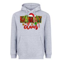 Heather Grey christmas mammy claus Heavyweight Hoodie - FaDigitalArtStudio