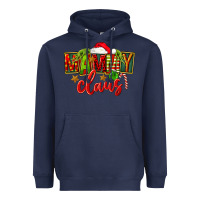 Navy christmas mammy claus Heavyweight Hoodie - FaDigitalArtStudio