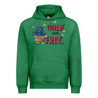 Emerald wild and free Urban Hoodie - MaliasSmallBusiness