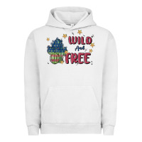 Pigment Lunar Rock wild and free Urban Hoodie - MaliasSmallBusiness