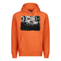 Carrot cowhide background Premium Hoodie - BarkalooDesign