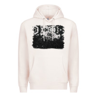 Pale Pink cowhide background Premium Hoodie - BarkalooDesign