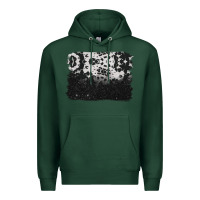 Sports Green cowhide background Premium Hoodie - BarkalooDesign