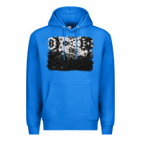 True Royal cowhide background Premium Hoodie - BarkalooDesign
