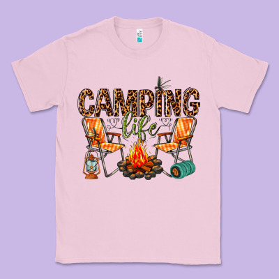 Camping Life Classic Tee Designed By Texasbilliewilder