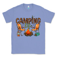 Colony Blue camping life Classic Tee - texasbilliewilder