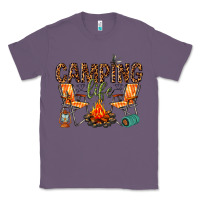 Lavender camping life Classic Tee - texasbilliewilder