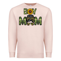 Pale Pink boy mom Premium Sweatshirt - CowhideDigitalArt
