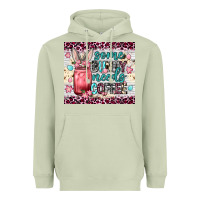 Matcha Some bunny needs coffee 20oz tumbler Heavyweight Hoodie - Neo Western