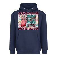Navy Some bunny needs coffee 20oz tumbler Heavyweight Hoodie - Neo Western