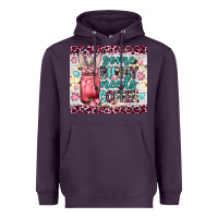 Plum Some bunny needs coffee 20oz tumbler Heavyweight Hoodie - Neo Western