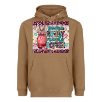 Toasted Coconut Some bunny needs coffee 20oz tumbler Heavyweight Hoodie - Neo Western