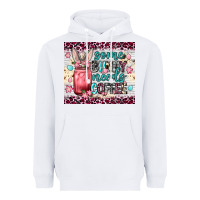 White Some bunny needs coffee 20oz tumbler Heavyweight Hoodie - Neo Western