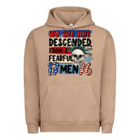 Pigment Burro we are not descended from a fearful me Urban Hoodie - MaliasSmallBusiness
