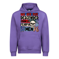 Tulip we are not descended from a fearful me Urban Hoodie - MaliasSmallBusiness