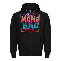 Black good moms say bad words Zipper Hoodie - Zillion Design Studio