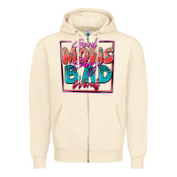 Sandshell good moms say bad words Zipper Hoodie - Zillion Design Studio