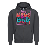 Smoke good moms say bad words Zipper Hoodie - Zillion Design Studio