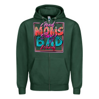 Sports Green good moms say bad words Zipper Hoodie - Zillion Design Studio
