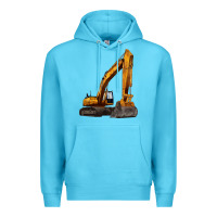 Excavator Premium Hoodie | Teevron