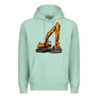 Seafoam excavator Premium Hoodie - LillyAllenDesigns