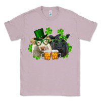 Lilac St. Patrick's Day Charolais And Black Angus Cows Classic Tee - RanaPortraitStore