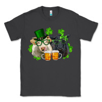 Smoke St. Patrick's Day Charolais And Black Angus Cows Classic Tee - RanaPortraitStore