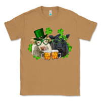 Toasted Coconut St. Patrick's Day Charolais And Black Angus Cows Classic Tee - RanaPortraitStore