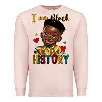 I Am Black History Black Boy Premium Sweatshirt | Teevron