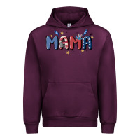 Mauve Wine 4th july mama Urban Hoodie - MaliasSmallBusiness