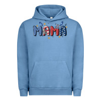 Pigment Pebble Blue 4th july mama Urban Hoodie - MaliasSmallBusiness