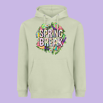 Spring Break Easter Heavyweight Hoodie Designed By Neo Western