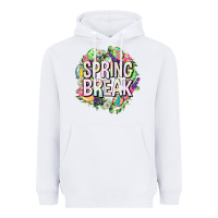 White Spring break Easter Heavyweight Hoodie - Neo Western