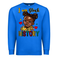 True Royal i am black history Premium Sweatshirt - HRA Design Shop