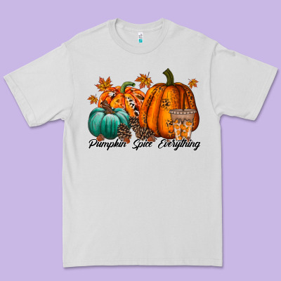 Pumpkin Spice Everthing Premium Tee Designed By Racoondesign