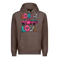 Coffee loads of love valentine's day truck Premium Hoodie - Jasminsmagicworld